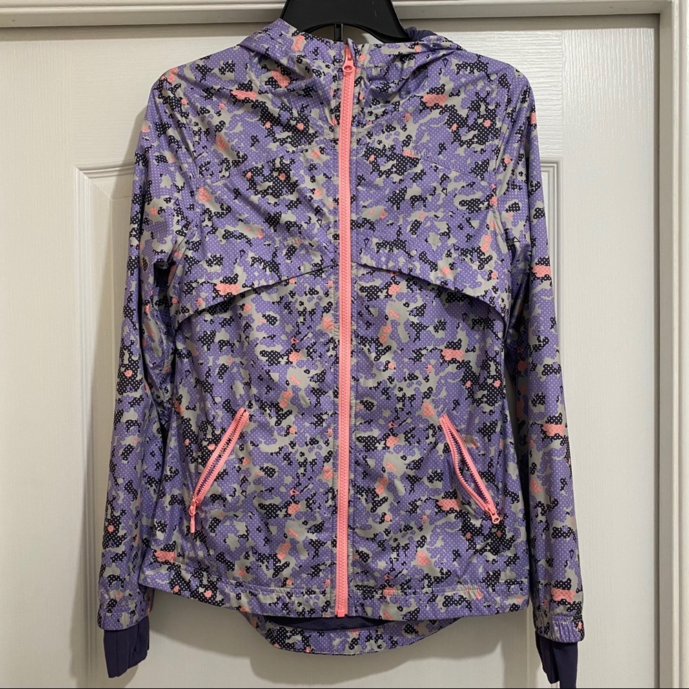 Purple print Ivivva (Lululemon) jacket size 14
